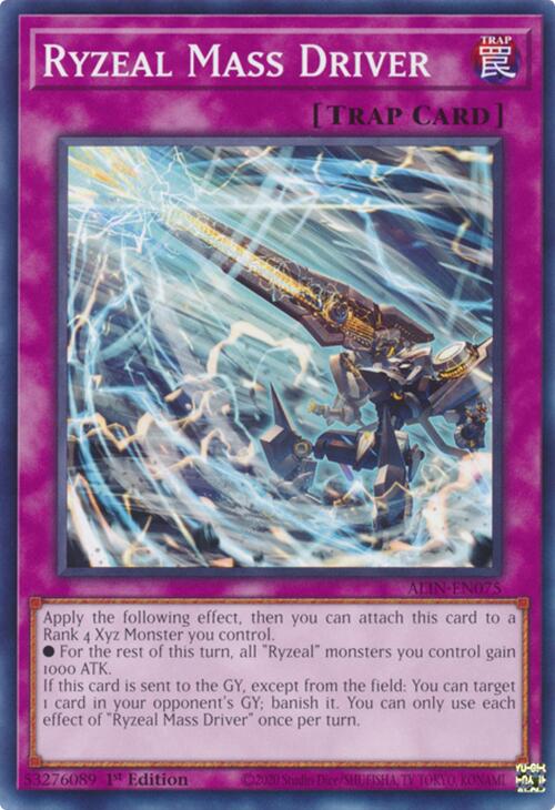 Ryzeal Mass Driver [ALIN-EN075] Common | The CG Realm