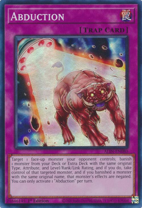 Abduction [ALIN-EN080] Super Rare | The CG Realm