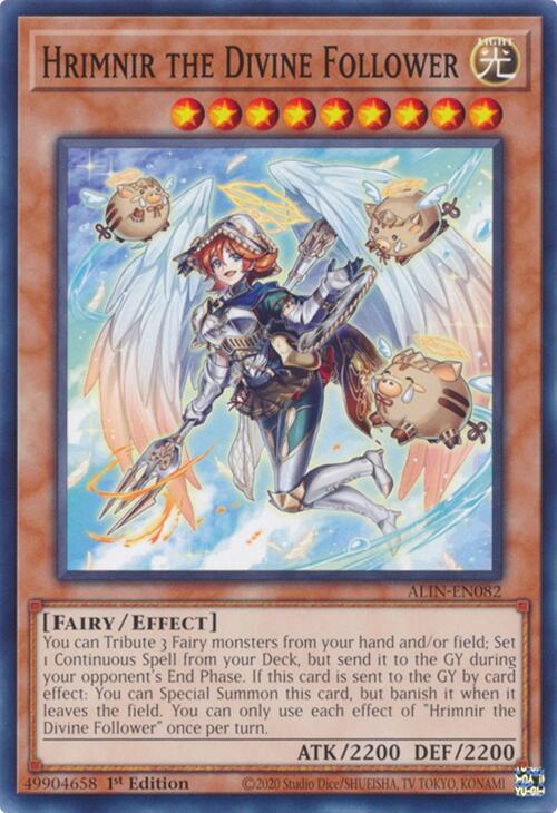 Hrimnir the Divine Follower [ALIN-EN082] Common | The CG Realm