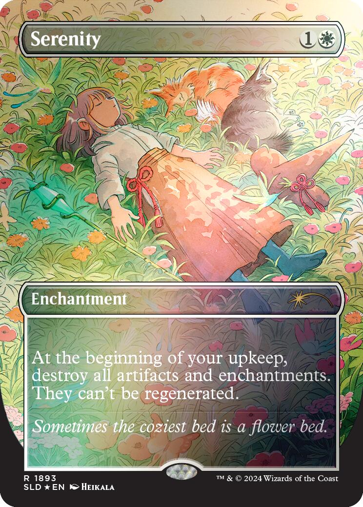 Serenity (Rainbow Foil) [Secret Lair Drop Series] | The CG Realm