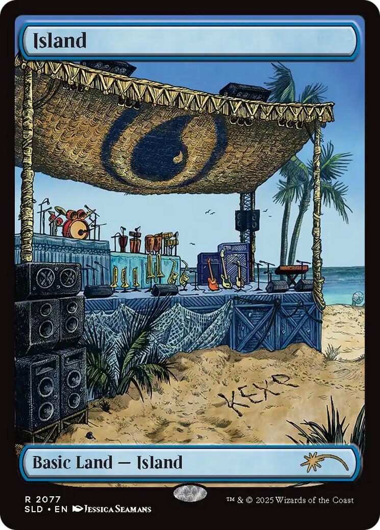 Island (2077) [Secret Lair Drop Series] | The CG Realm