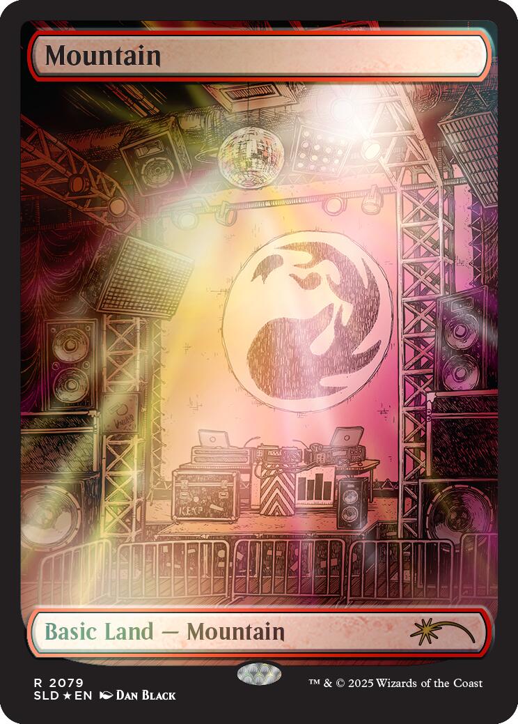 Mountain (2079) (Rainbow Foil) [Secret Lair Drop Series] | The CG Realm