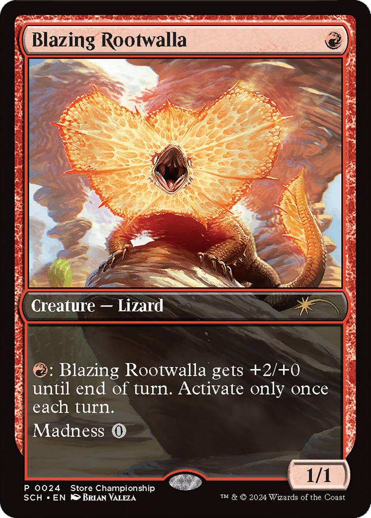 Blazing Rootwalla [World Championship 2024] | The CG Realm