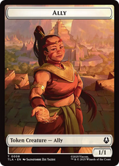 Ally (0008) // Soldier (0002) Double-Sided Token [Avatar: The Last Airbender Tokens] | The CG Realm