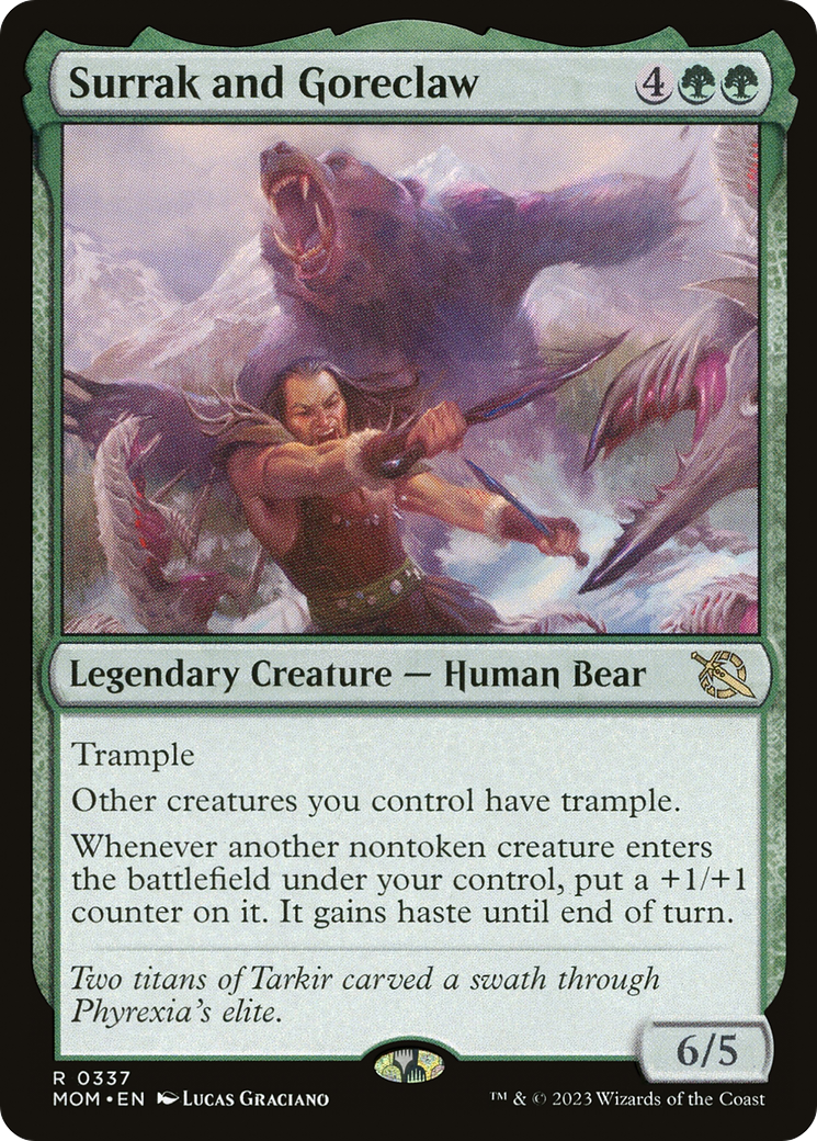 Surrak and Goreclaw [March of the Machine] | The CG Realm