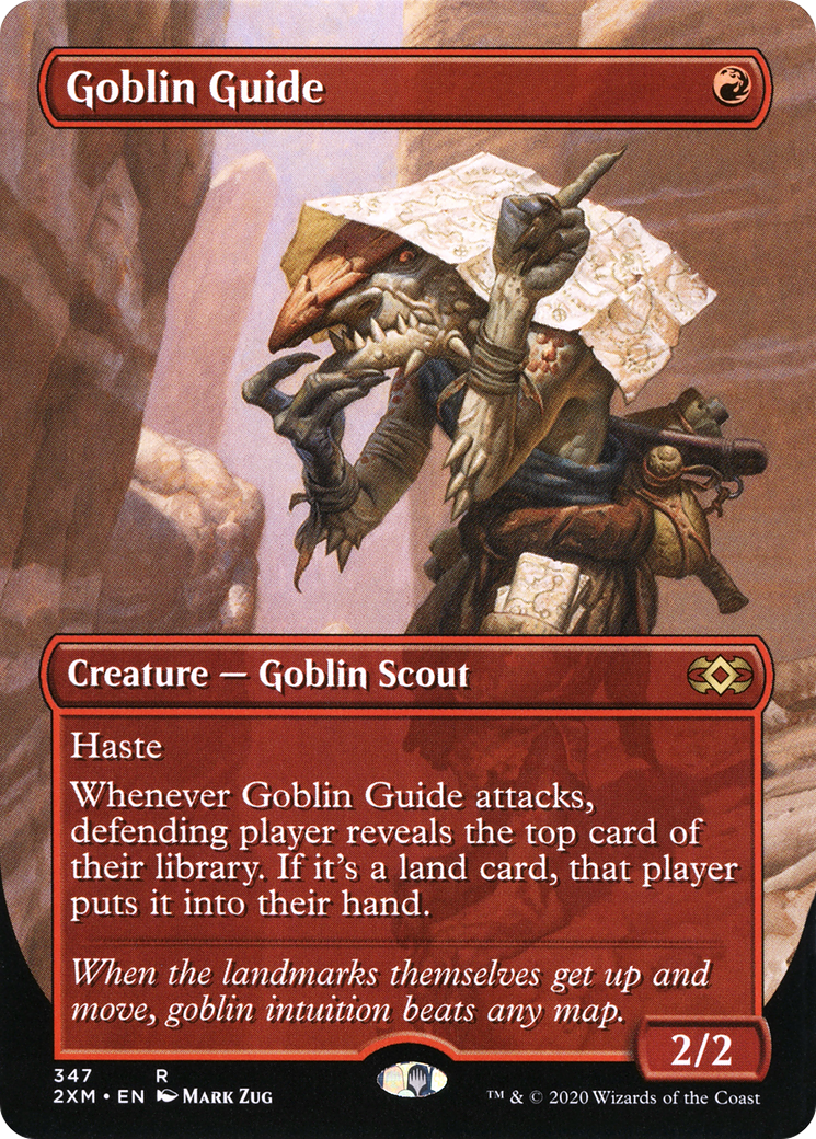 Goblin Guide (Borderless) (2XM-347) - Double Masters