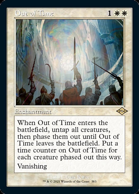Out of Time (Retro Frame) (MH2-383) - Modern Horizons 2 Foil
