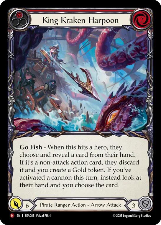 King Kraken Harpoon (Regular) [SEA085] (High Seas) | The CG Realm