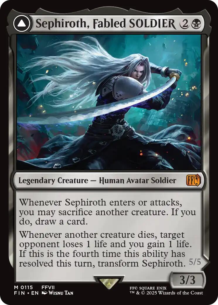 Sephiroth, Fabled SOLDIER (FIN-115) - FINAL FANTASY