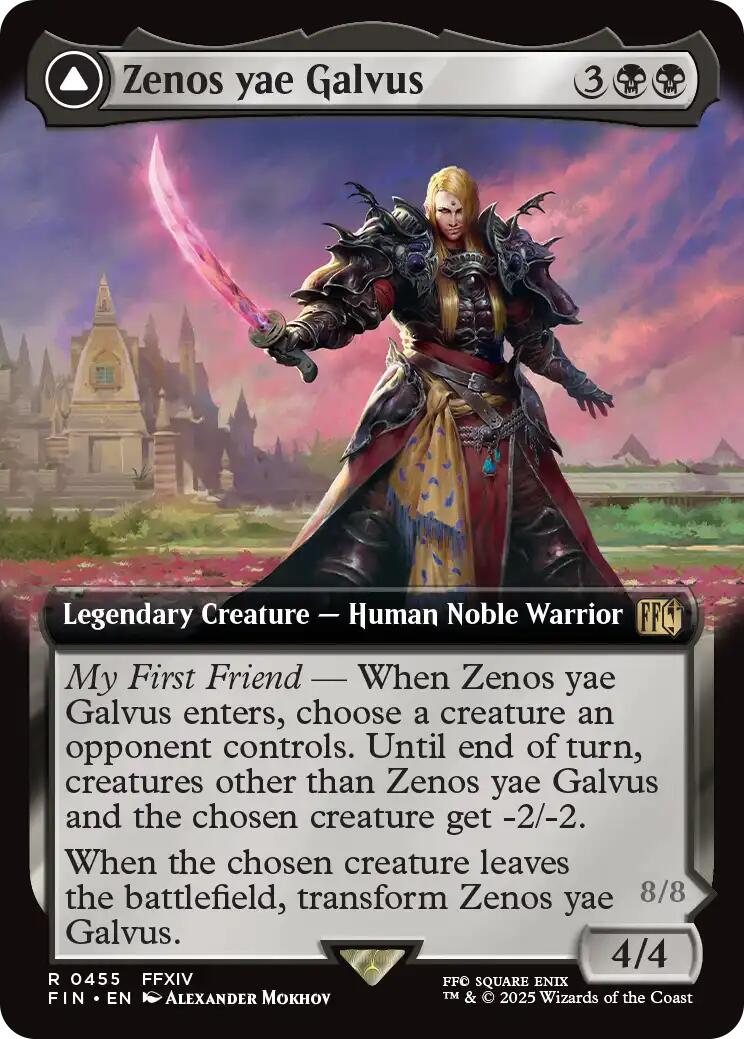 Zenos yae Galvus // Shinryu, Transcendent Rival (Extended Art) [FINAL FANTASY] | The CG Realm
