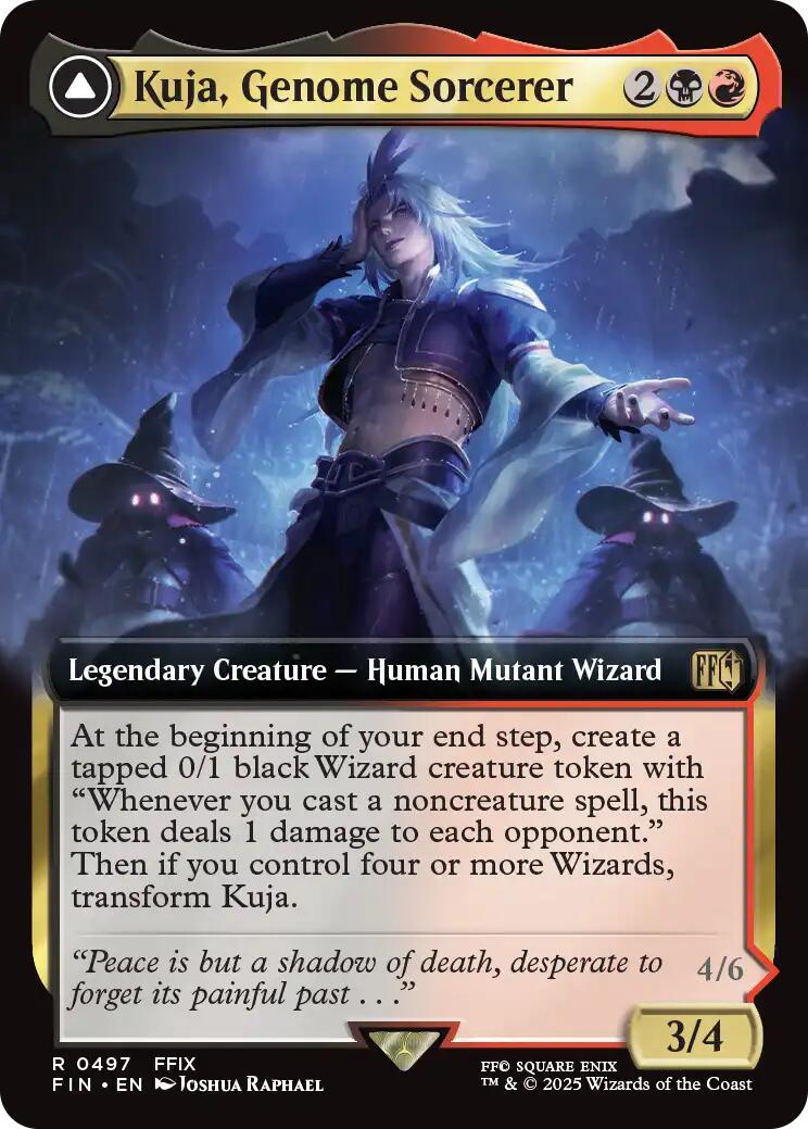 Kuja, Genome Sorcerer // Trance Kuja, Fate Defied (Extended Art) [FINAL FANTASY] | The CG Realm