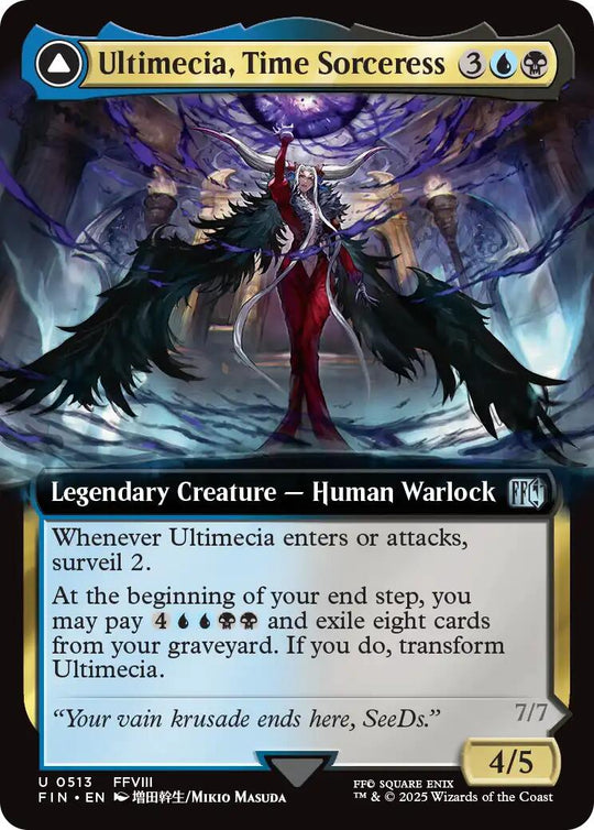Ultimecia, Time Sorceress (Extended Art) (FIN-513) - FINAL FANTASY: (Extended Art)