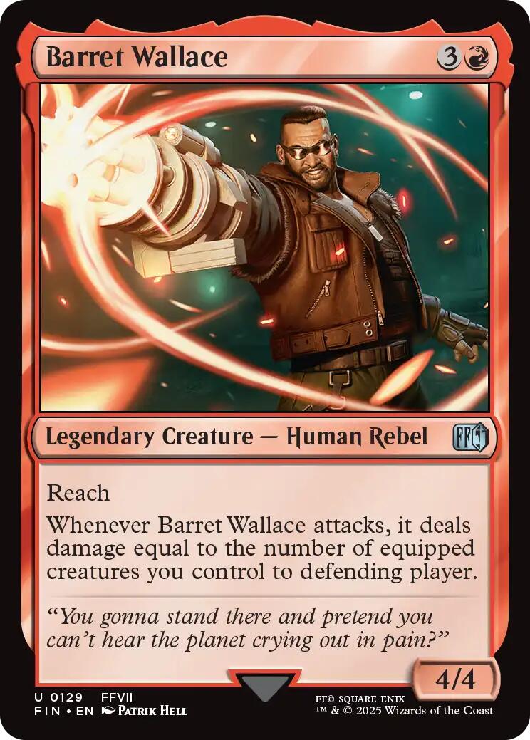 Barret Wallace [FINAL FANTASY] | The CG Realm