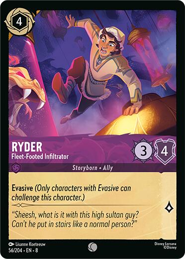Ryder - Fleet-Footed Infiltrator (56/204) [Reign of Jafar] | The CG Realm