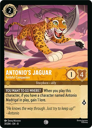 Antonio's Jaguar - Faithful Companion (31/204) [Reign of Jafar] | The CG Realm