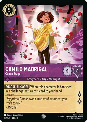 Camilo Madrigal - Center Stage (75/204) [Reign of Jafar] | The CG Realm