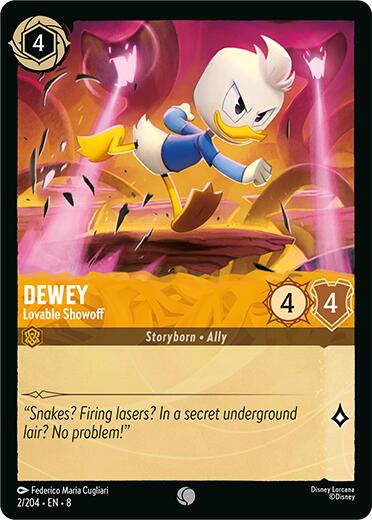 Dewey - Lovable Showoff (2/204) [Reign of Jafar] | The CG Realm
