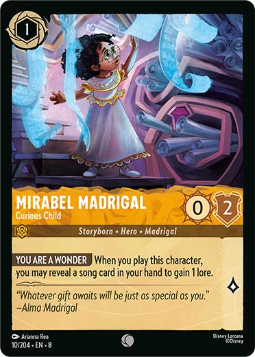 Mirabel Madrigal - Curious Child (10/204) [Reign of Jafar] | The CG Realm