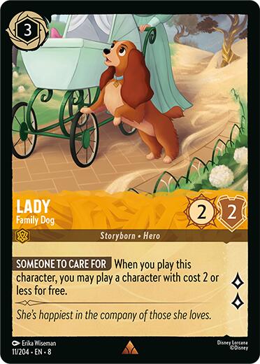 Lady - Family Dog (11/204) [Reign of Jafar] | The CG Realm