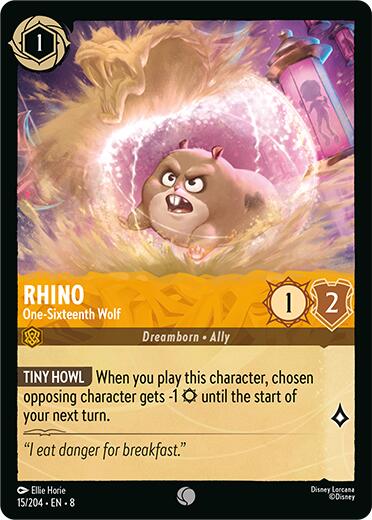 Rhino - One-Sixteenth Wolf (15/204) [Reign of Jafar] | The CG Realm