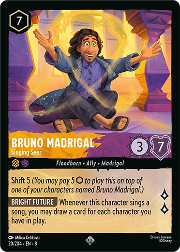 Bruno Madrigal - Singing Seer (20/204) [Reign of Jafar] | The CG Realm