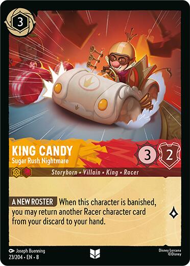 King Candy - Sugar Rush Nightmare (23/204) [Reign of Jafar] | The CG Realm