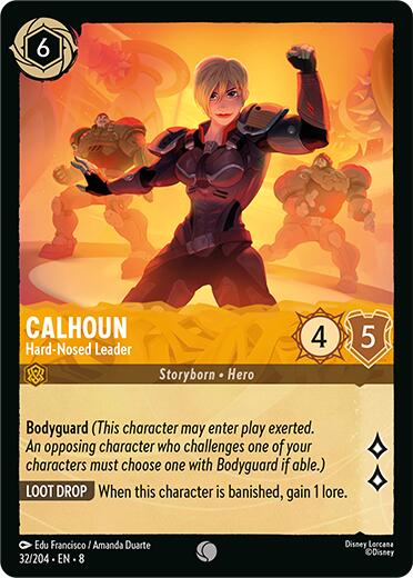 Calhoun - Hard-Nosed Leader (32/204) [Reign of Jafar] | The CG Realm