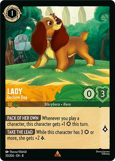 Lady - Decisive Dog (33/204) [Reign of Jafar] | The CG Realm