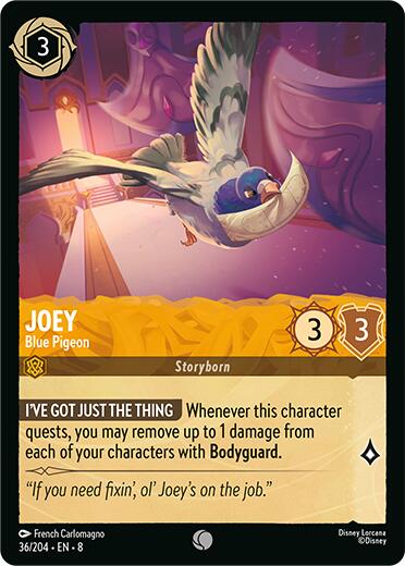 Joey - Blue Pigeon (36/204) [Reign of Jafar] | The CG Realm