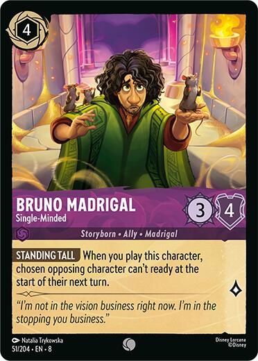 Bruno Madrigal - Single-Minded (51/204) [Reign of Jafar] | The CG Realm