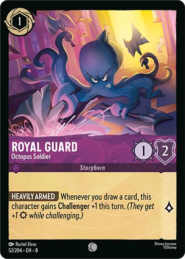 Royal Guard - Octopus Soldier (52/204) [Reign of Jafar] | The CG Realm