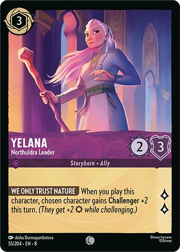 Yelana - Northuldra Leader (55/204) [Reign of Jafar] | The CG Realm