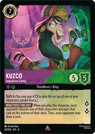 Kuzco - Impulsive Llama (67/204) [Reign of Jafar] | The CG Realm