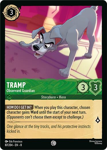 Tramp -Observant Guardian (87/204) [Reign of Jafar] | The CG Realm