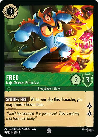 Fred - Major Science Enthusiast (92/204) [Reign of Jafar] | The CG Realm