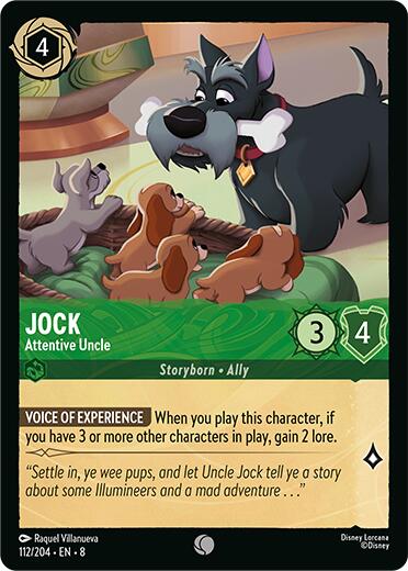 Jock - Attentive Uncle (112/204) [Reign of Jafar] | The CG Realm