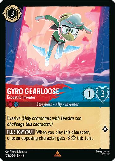 Gyro Gearloose - Eccentric Inventor (123/204) [Reign of Jafar] | The CG Realm