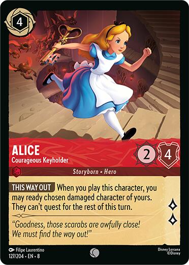 Alice - Courageous Keyholder (127/204) [Reign of Jafar] | The CG Realm