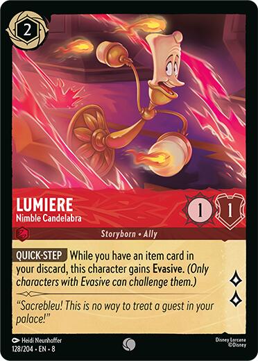 Lumiere - Nimble Candelabra (128/204) [Reign of Jafar] | The CG Realm