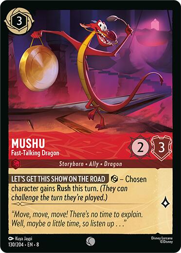 Mushu - Fast-Talking Dragon (130/204) [Reign of Jafar] | The CG Realm