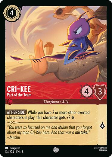 Cri-Kee - Part of the Team (131/204) [Reign of Jafar] | The CG Realm