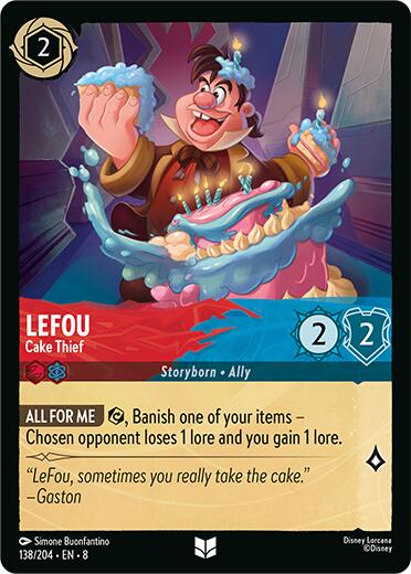 LeFou - Cake Thief (138/204) [Reign of Jafar] | The CG Realm