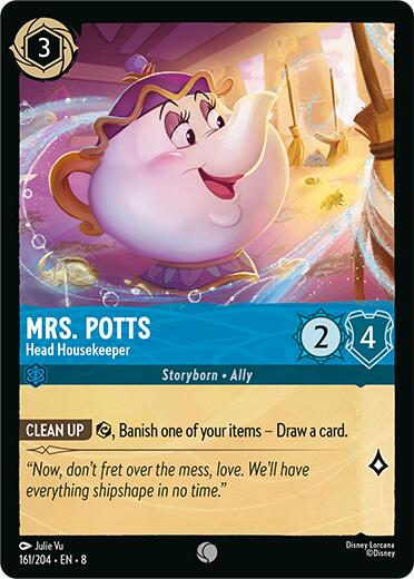 Mrs.Potts - Head Housekeeper (161/204) [Reign of Jafar] | The CG Realm