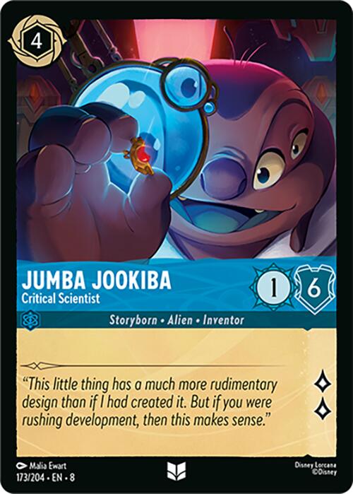 Jumba Jookiba - Critical Scientist (173/204) [Reign of Jafar] | The CG Realm