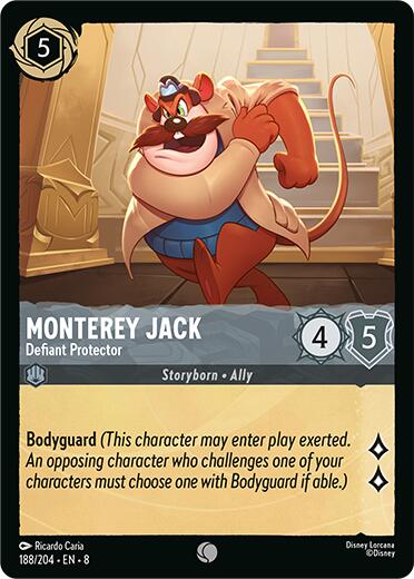 Monterey Jack - Defiant Protector (188/204) [Reign of Jafar] | The CG Realm