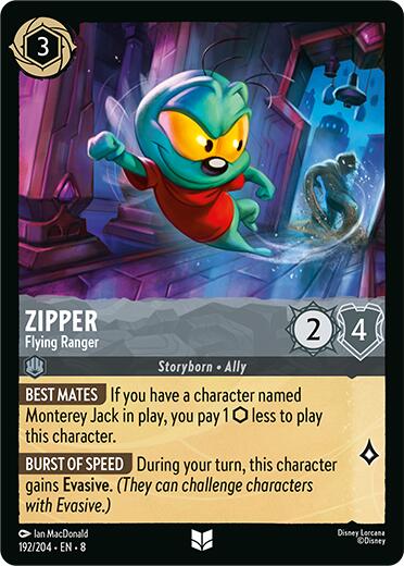 Zipper - Flying Ranger (192/204) [Reign of Jafar] | The CG Realm