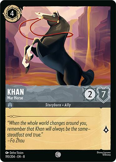 Khan - War Horse (193/204) [Reign of Jafar] | The CG Realm