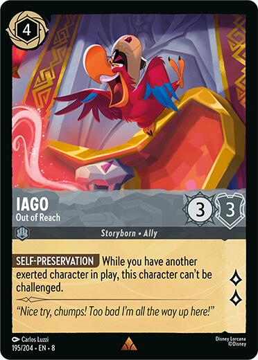 Iago - Out of Reach (195/204) [Reign of Jafar] | The CG Realm