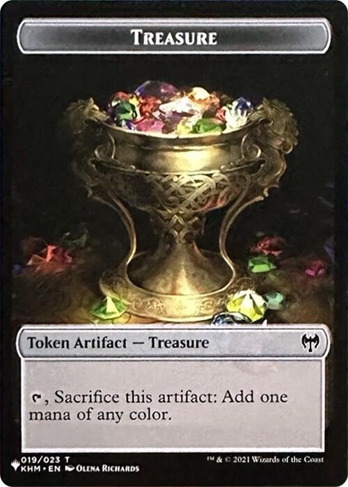 Treasure // Egg Double-Sided Token [Secret Lair Drop Series] | The CG Realm