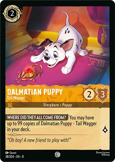 Dalmatian Puppy - Tail Wagger (38/204) [Reign of Jafar] | The CG Realm